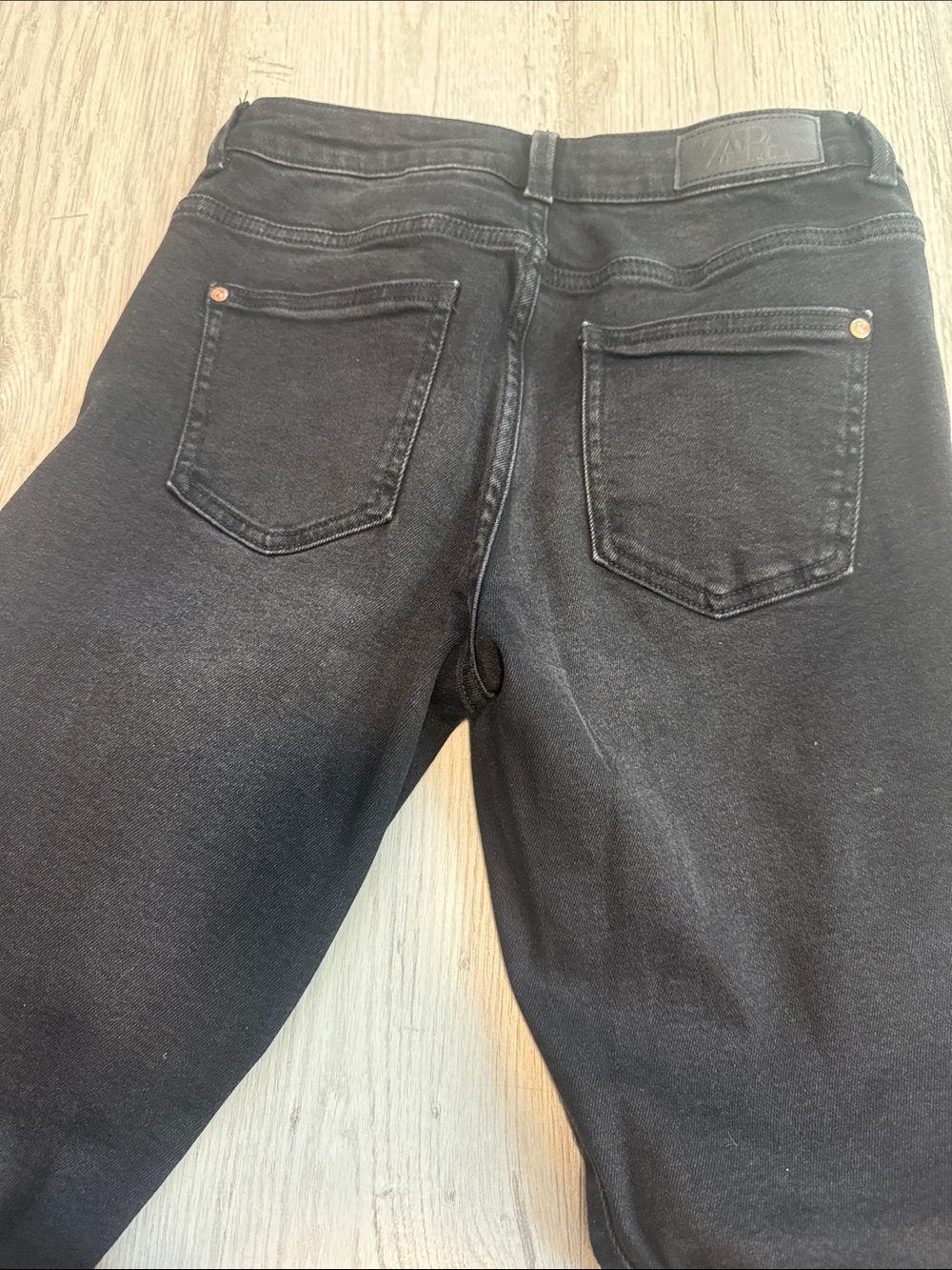 Zara Black Women's Skinny Jeans - Picture 3 of 4